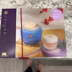 Tatcha Indigo Overnight Recovery Duo - Blue and Gold